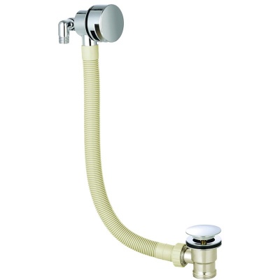 Synergy Luxury Chrome Bath Filler Waste & Overflow